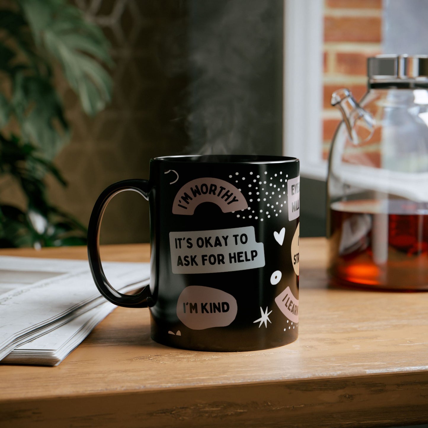 Motivational Black Mug - ArZaMo