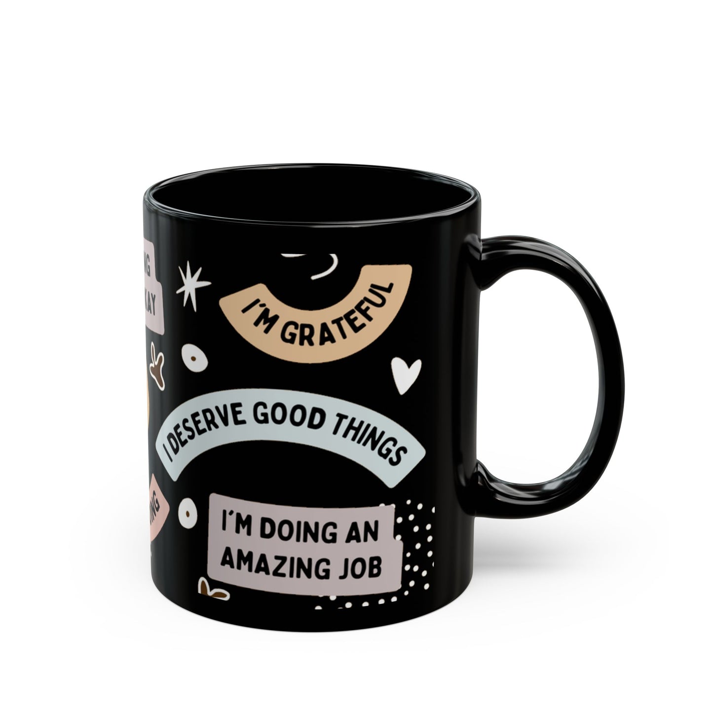 Inspirational Coffee Cup for Daily Affirmations - ArZaMo