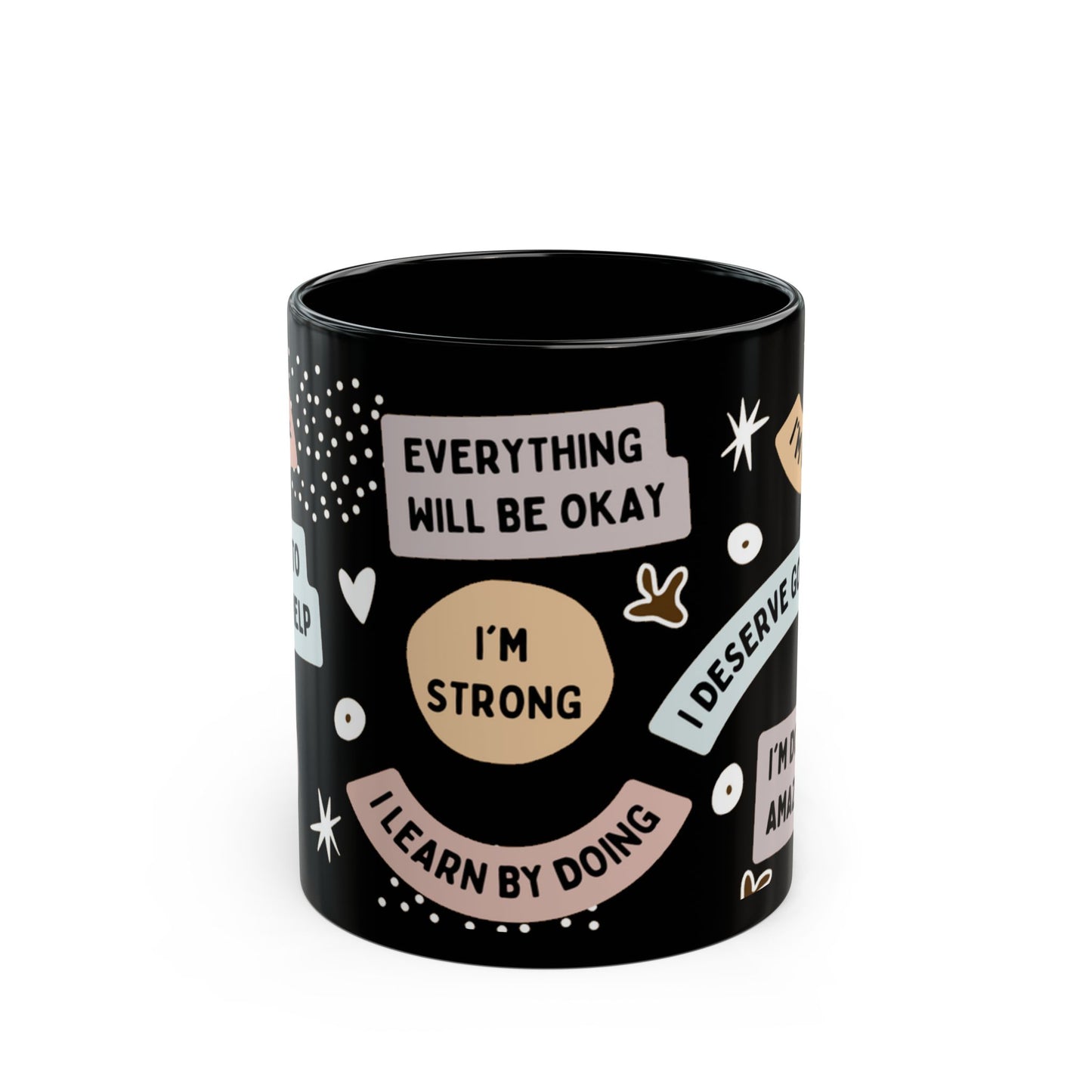 Motivational Black Mug - ArZaMo