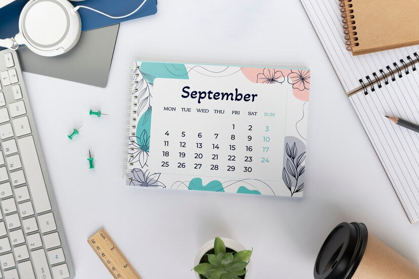 Stay Organized: Stylish Desk Calendars for Every Workspace - ArZaMo