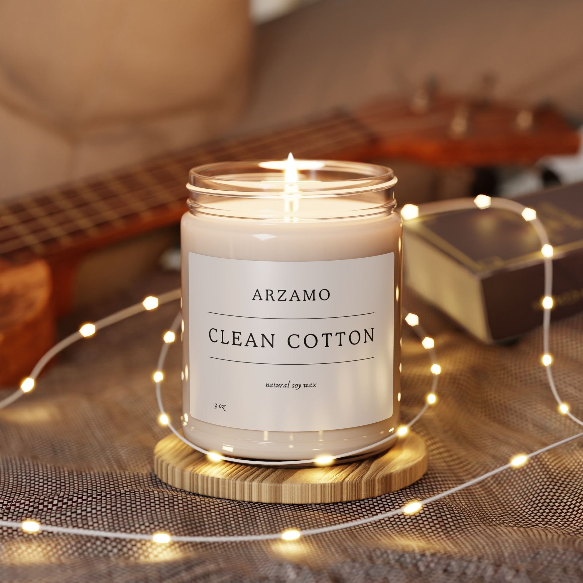 Scented Soy Candle for a Fresh Atmosphere - ArZaMo