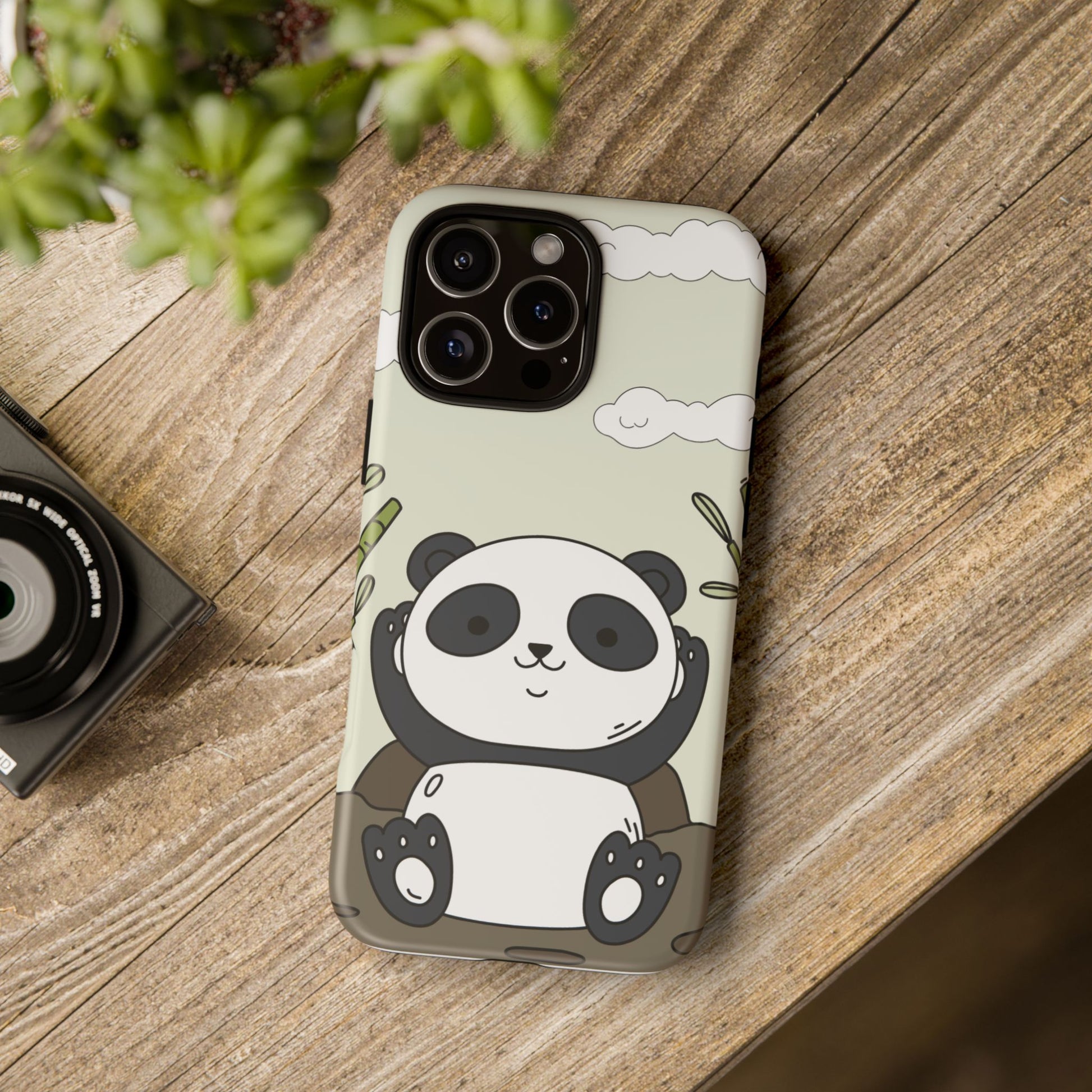 Panda Phone Case - Cute Cartoon -  ArZaMo