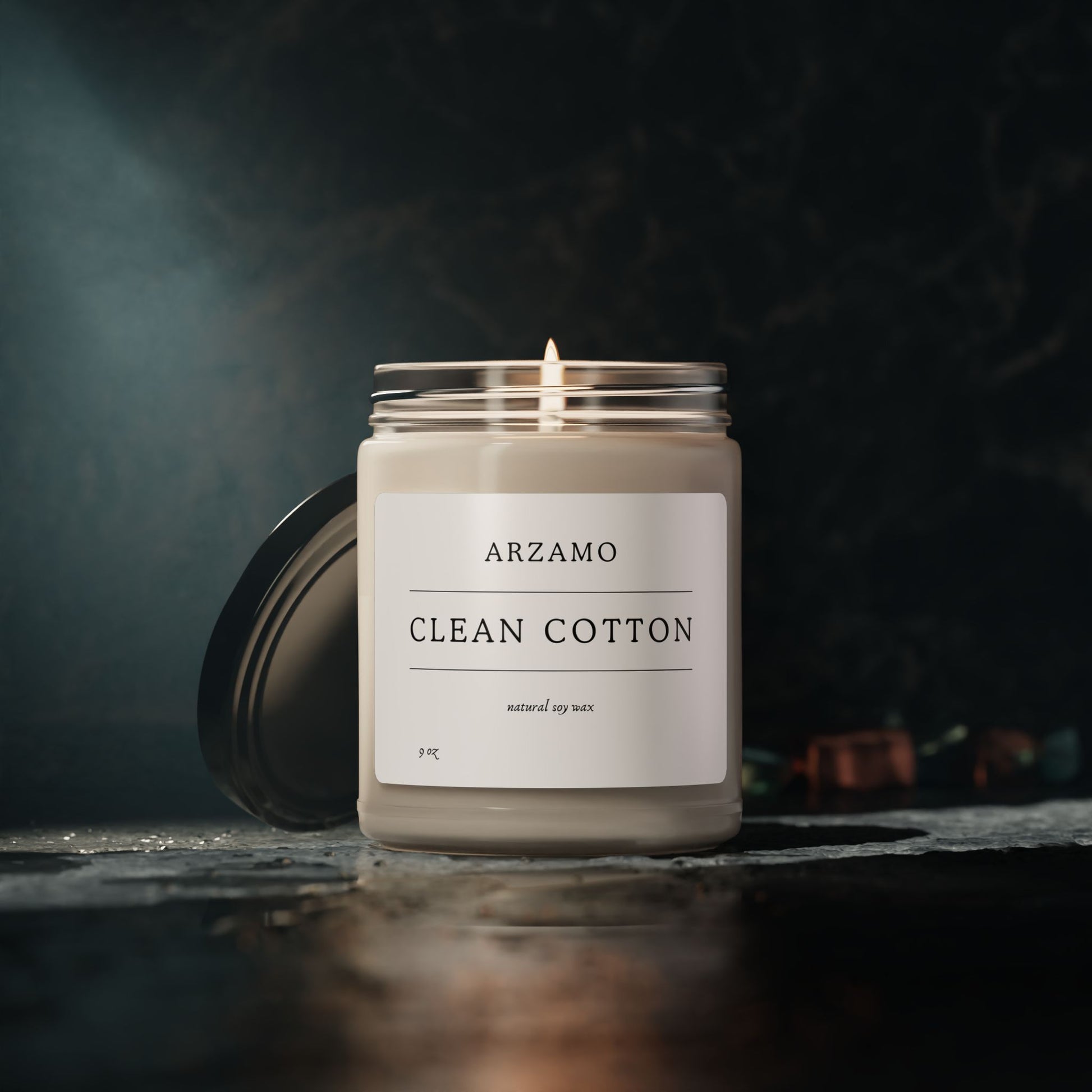 Natural Scented Soy Candle for a Fresh Atmosphere - ArZaMo