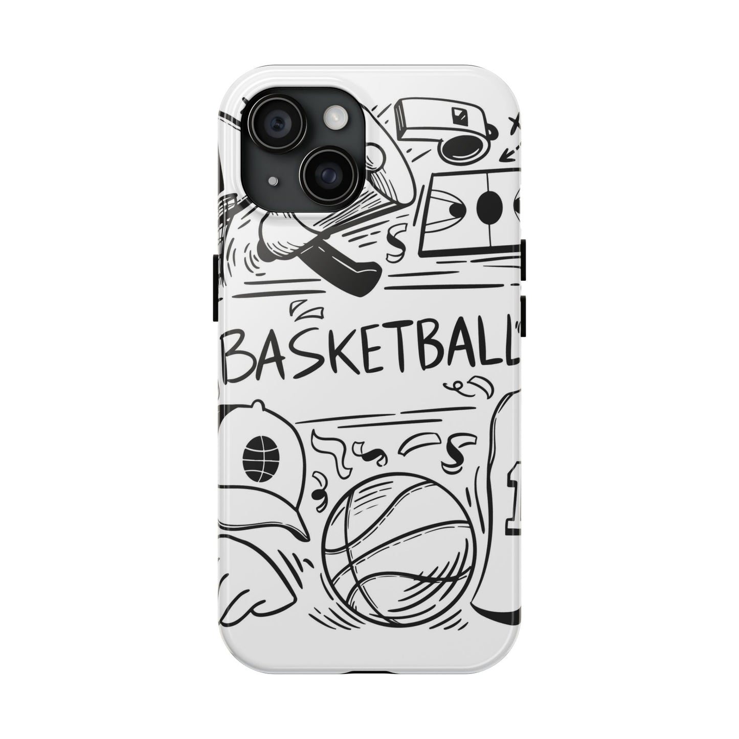 Basketball Tough Phone Case - ArZaMo