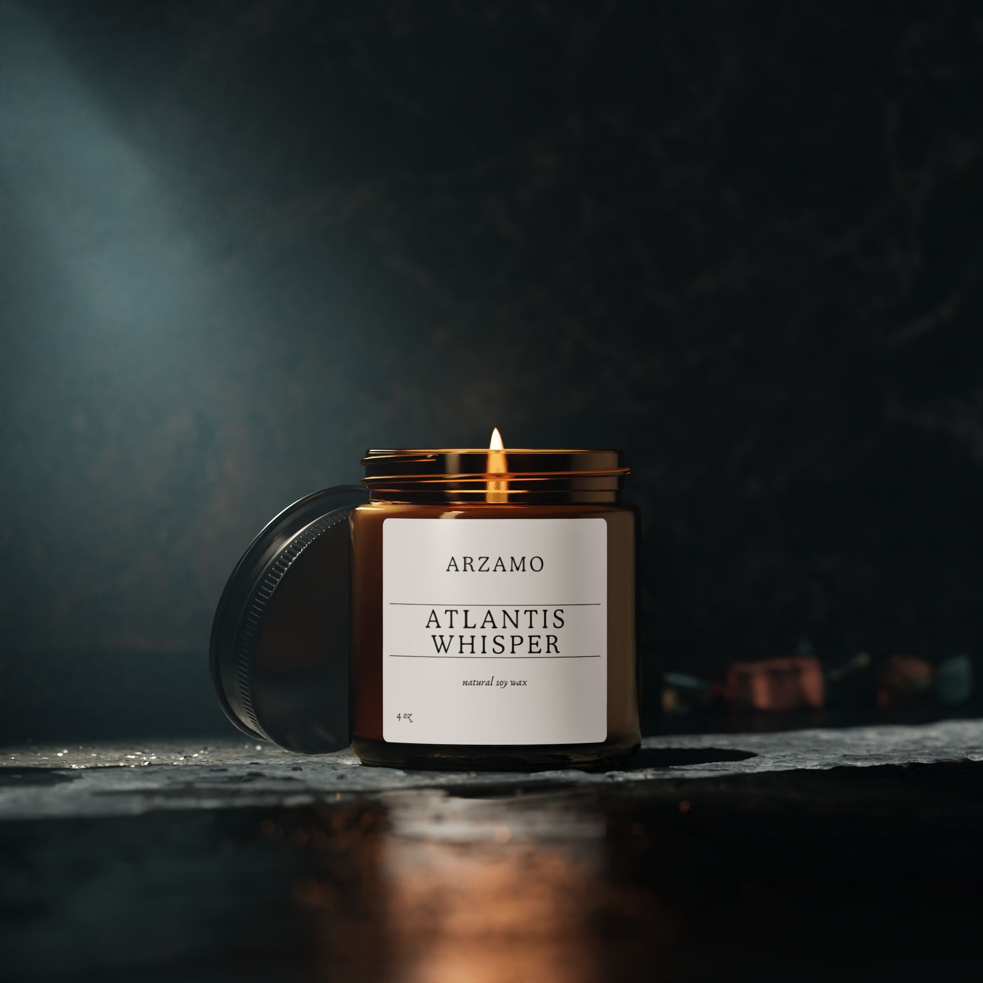 Atlantis Whisper Candle Fragrance - ArZaMo