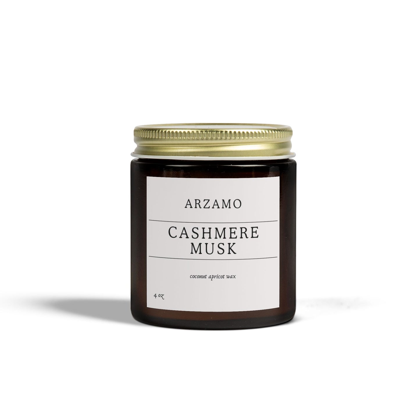 Cashmere Musk Scented Candle - ArZaMo