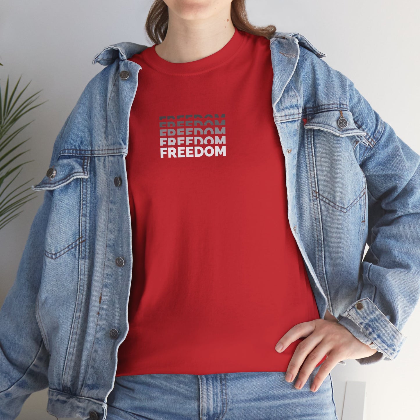 Freedom Unisex Cotton Tee - ArZaMo