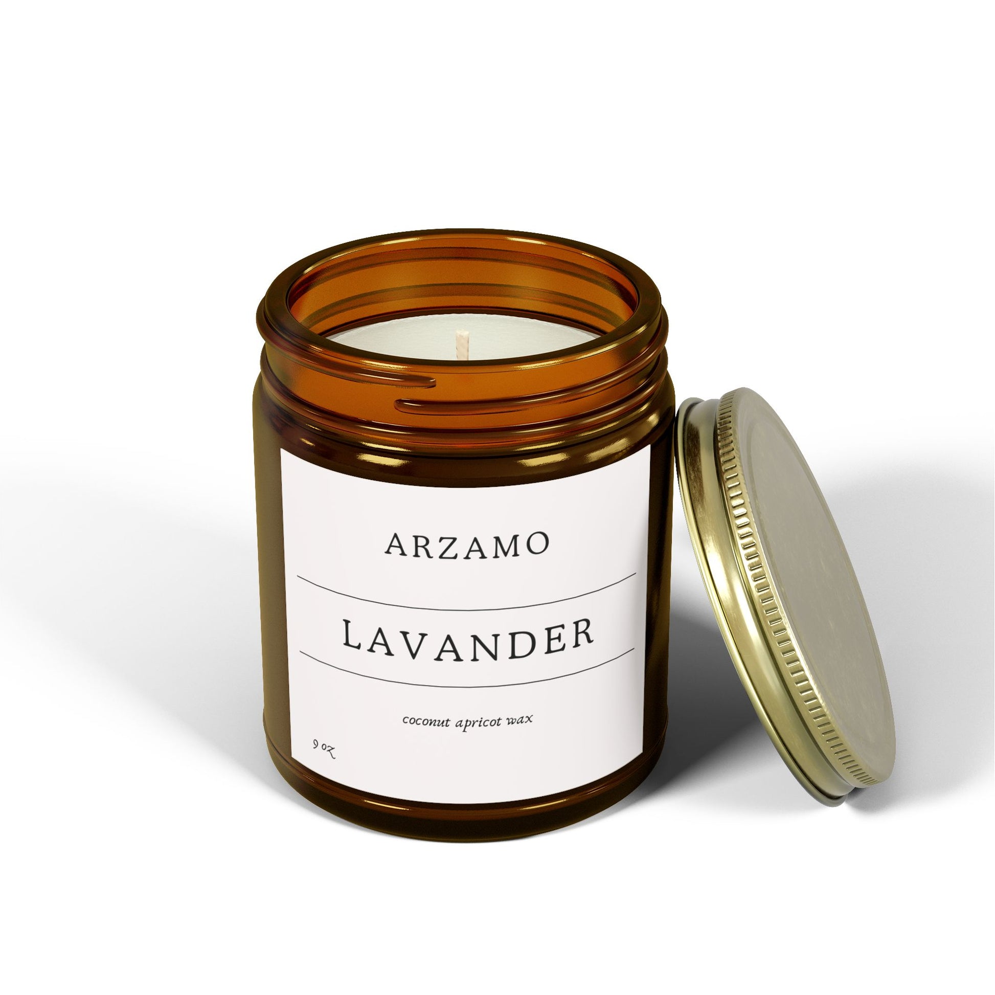 Lavander Scented Candle - 9oz - ArZaMo