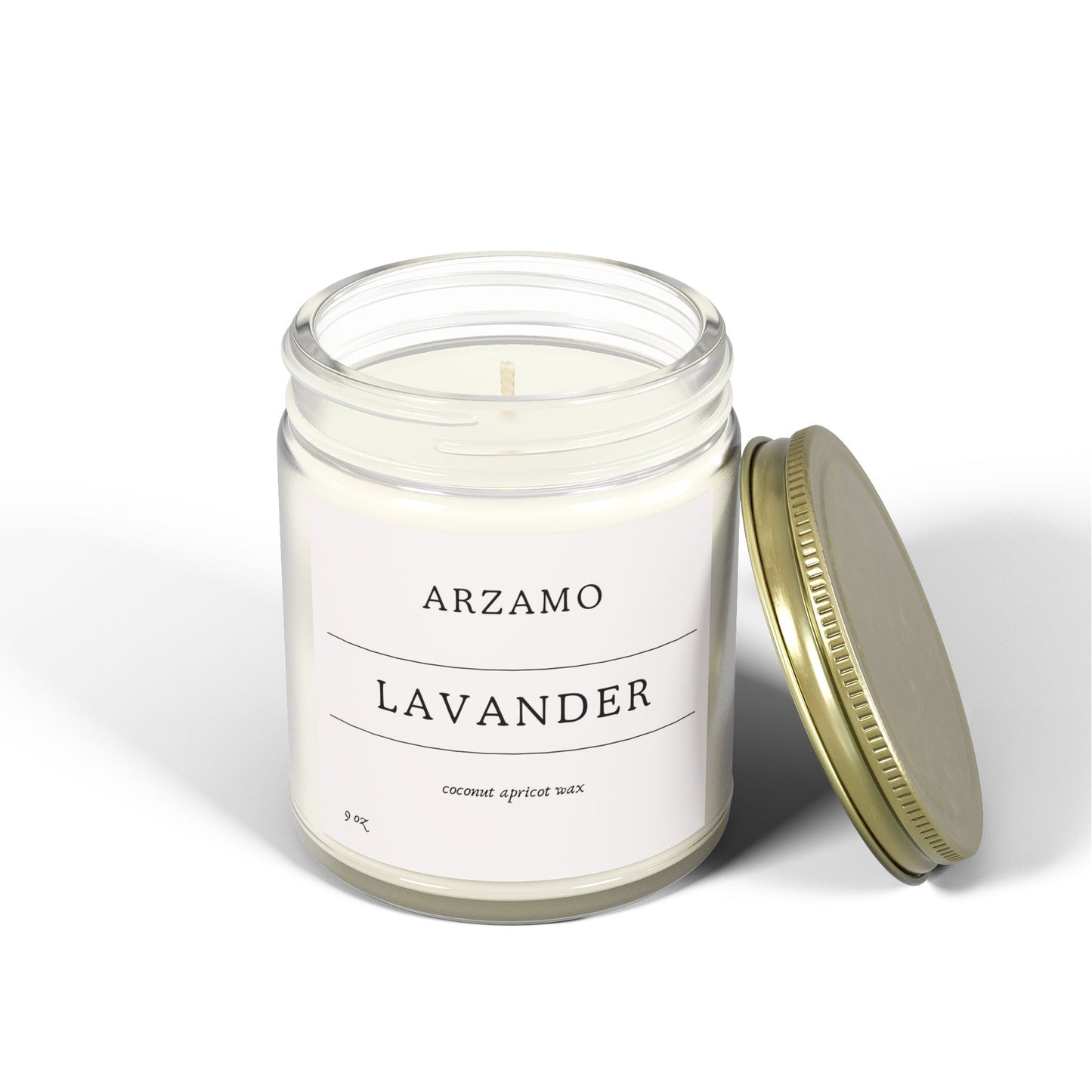 Lavander Scented Candle - 9oz - ArZaMo