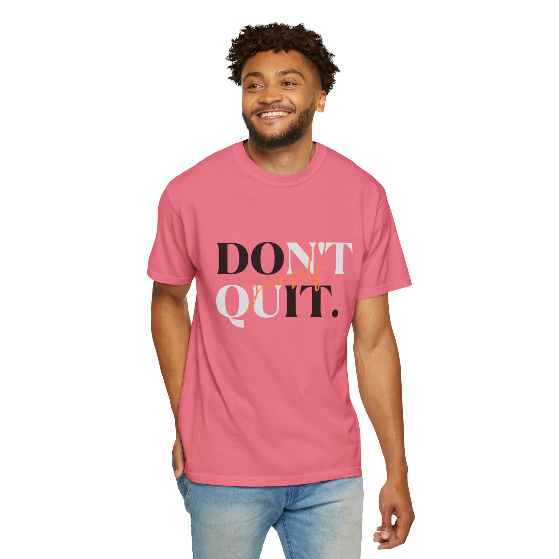  A Man Wearing Motivational Unisex Garment - ArZaMo