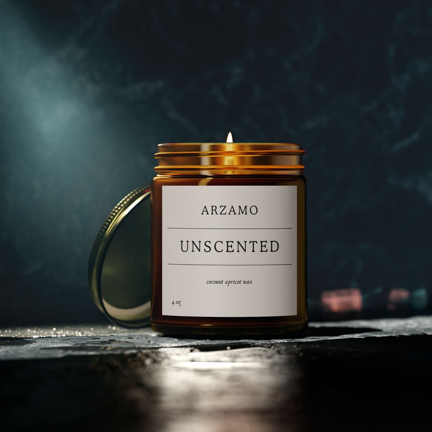 Aroma Coconut Apricot Scented Candles - ArZaMo