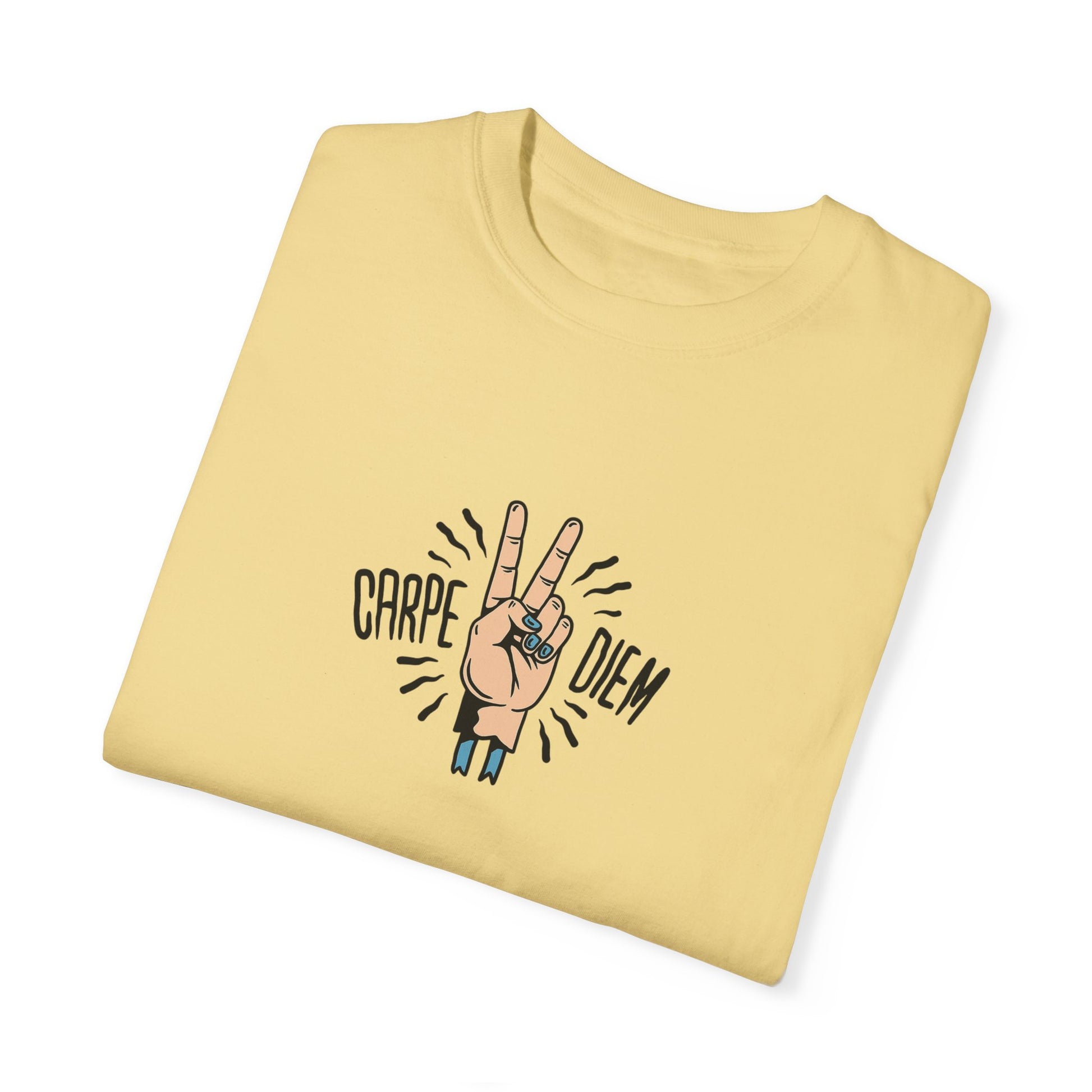 Comfortable T-Shirt - 'Carpe Diem' Inspirational Tee - ArZaMo