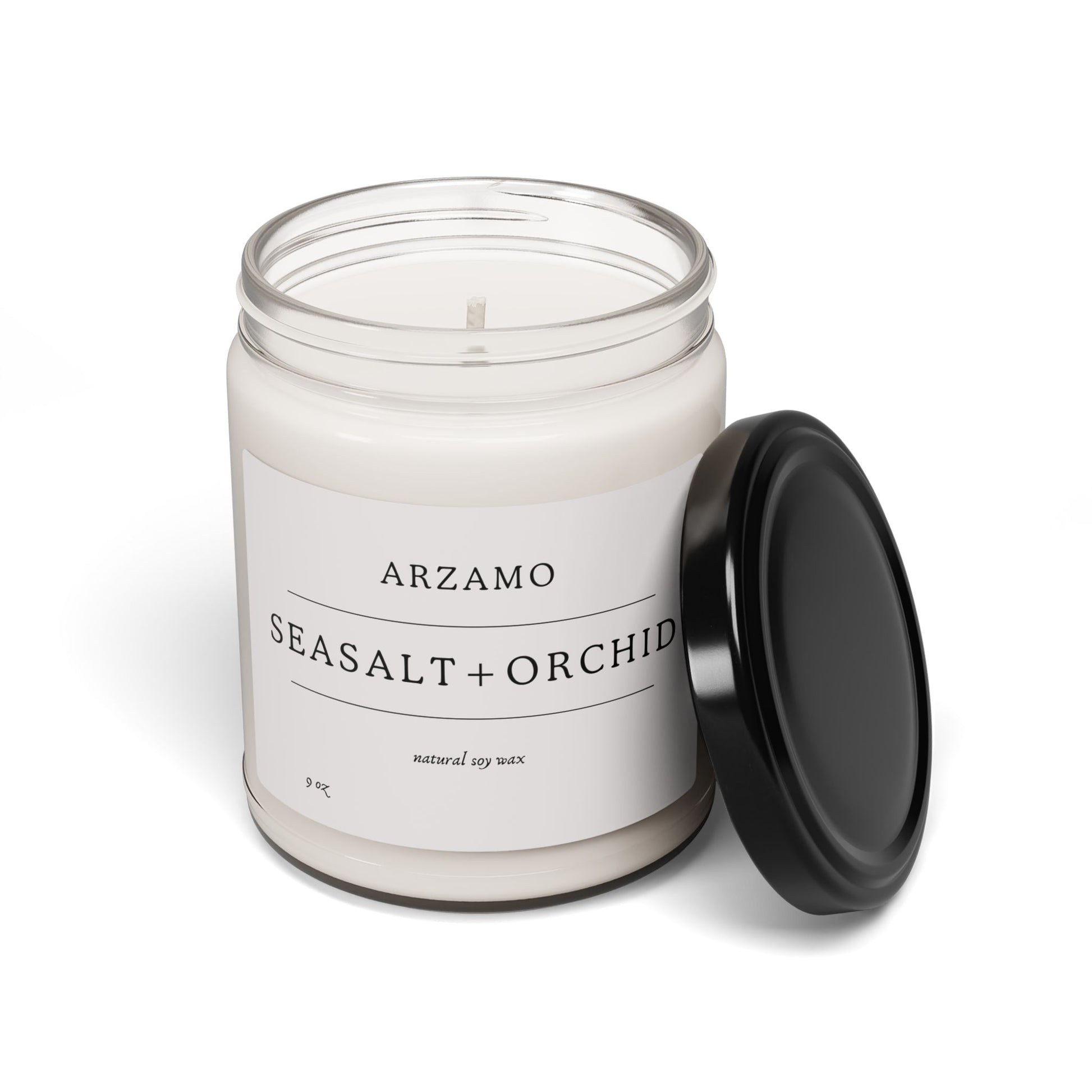 Orchid Scented Soy Candle - ArZaMo