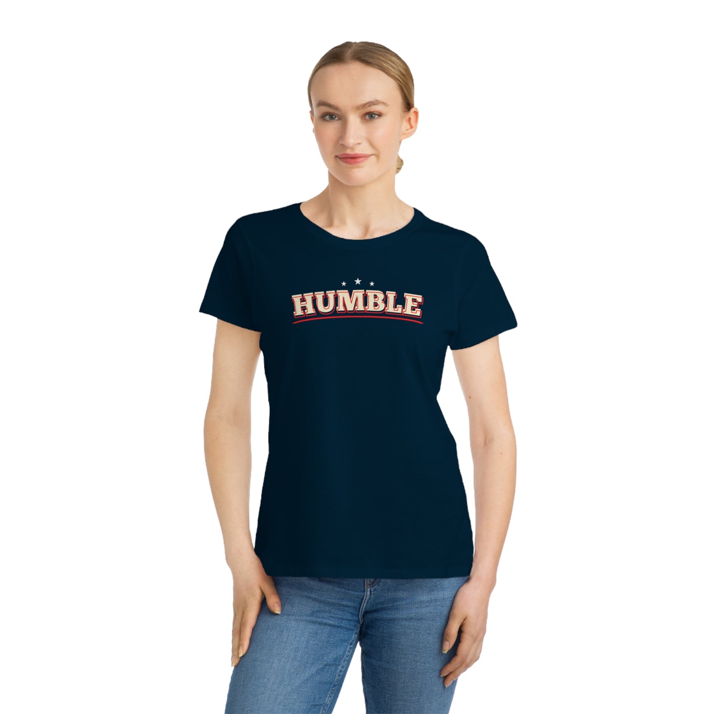 Humble Organic Women's Classic T-Shirt - Eco-Friendly Fashion for Empowerment & Casual Wear