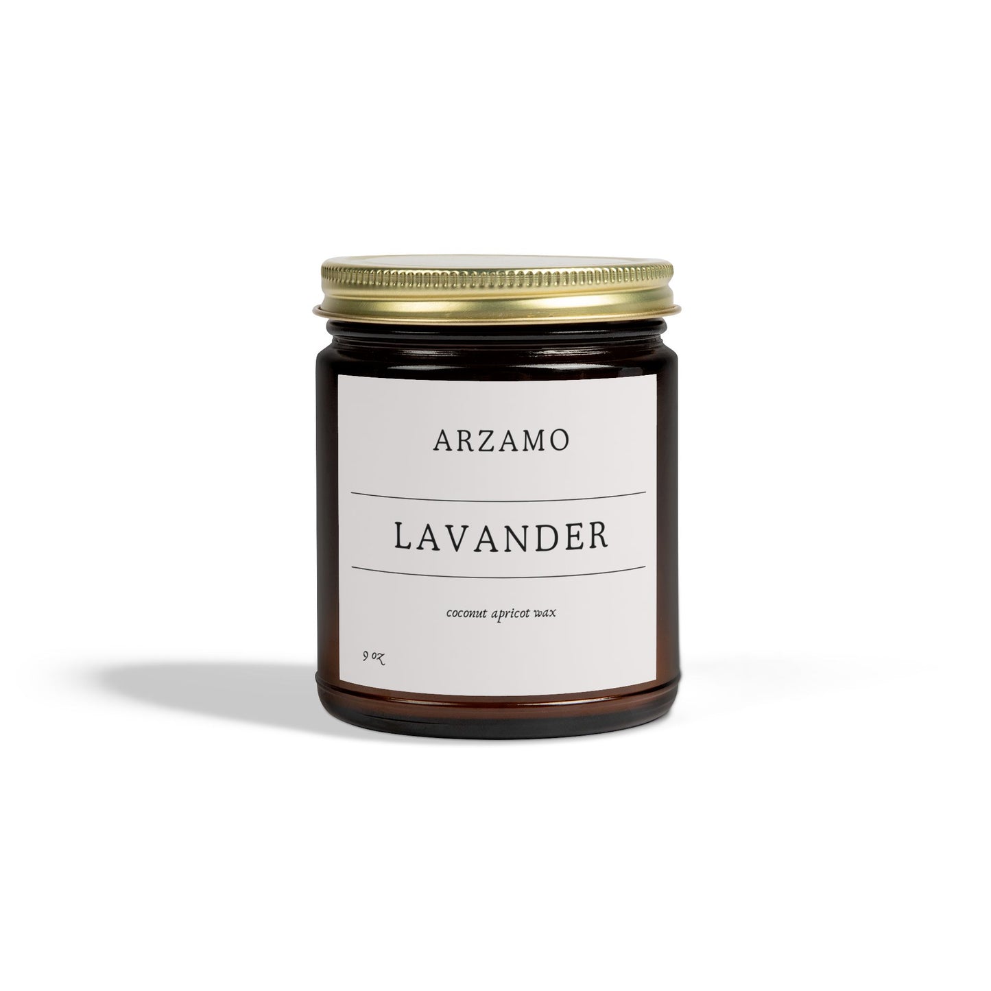 Lavander Scented Candle - 9oz - ArZaMo