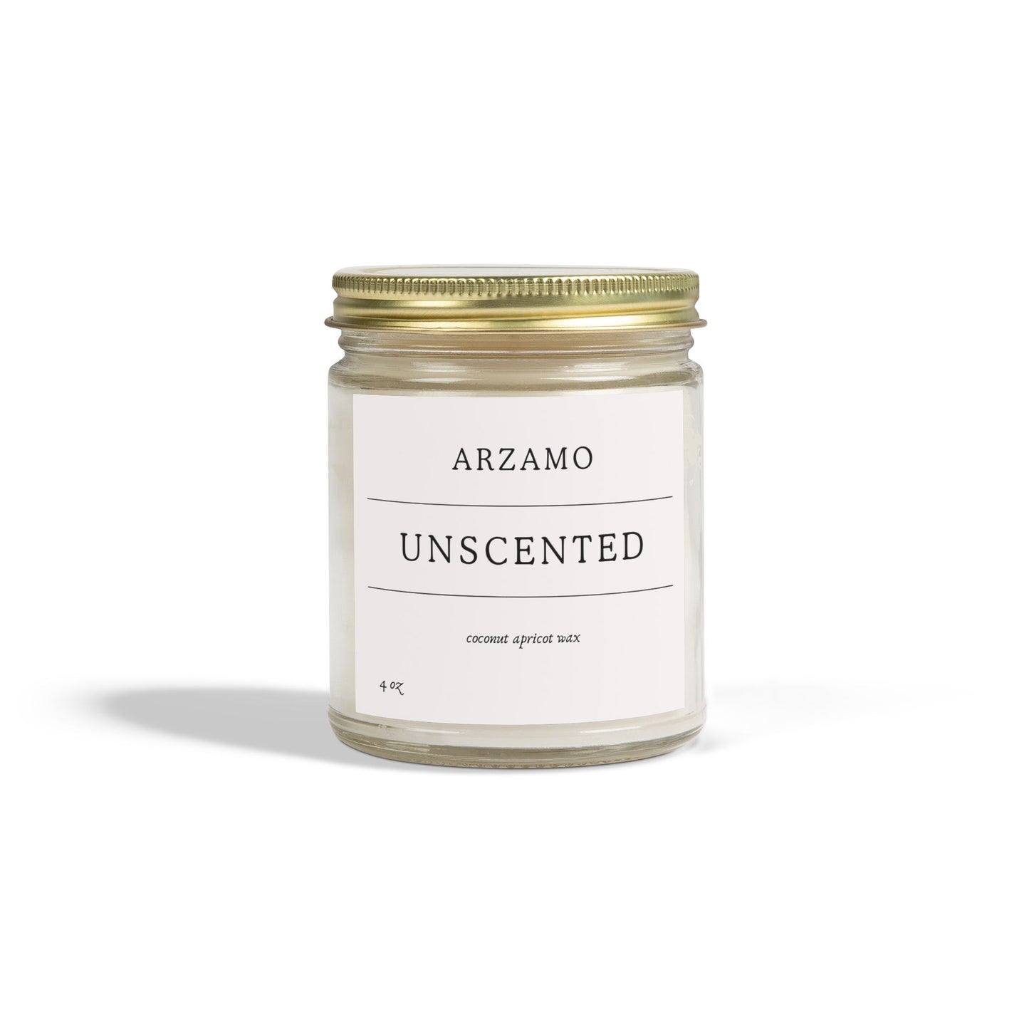 Coconut Apricot Scented Candles - ArZaMo