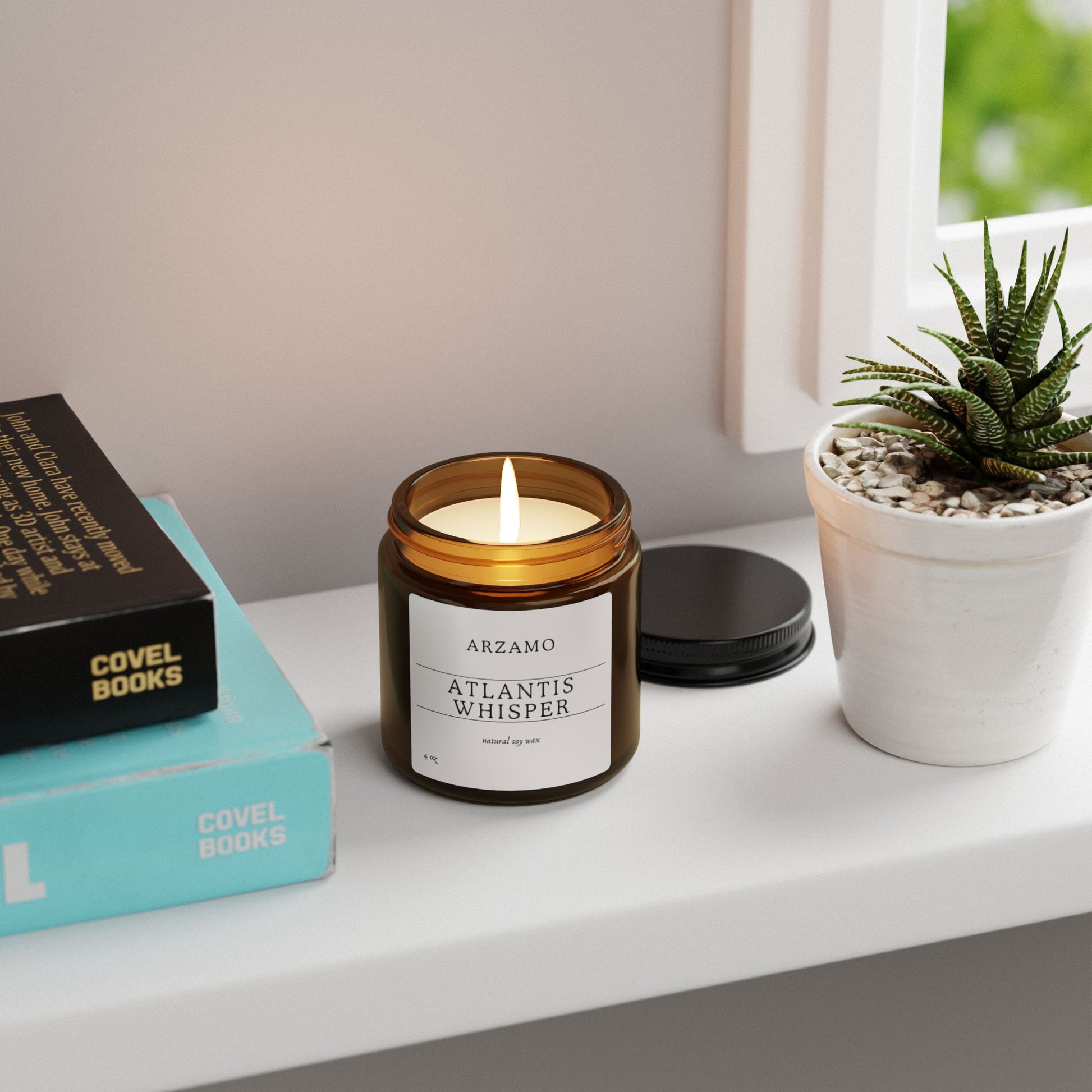 Scented Natural Soy Candle - ArZaMo