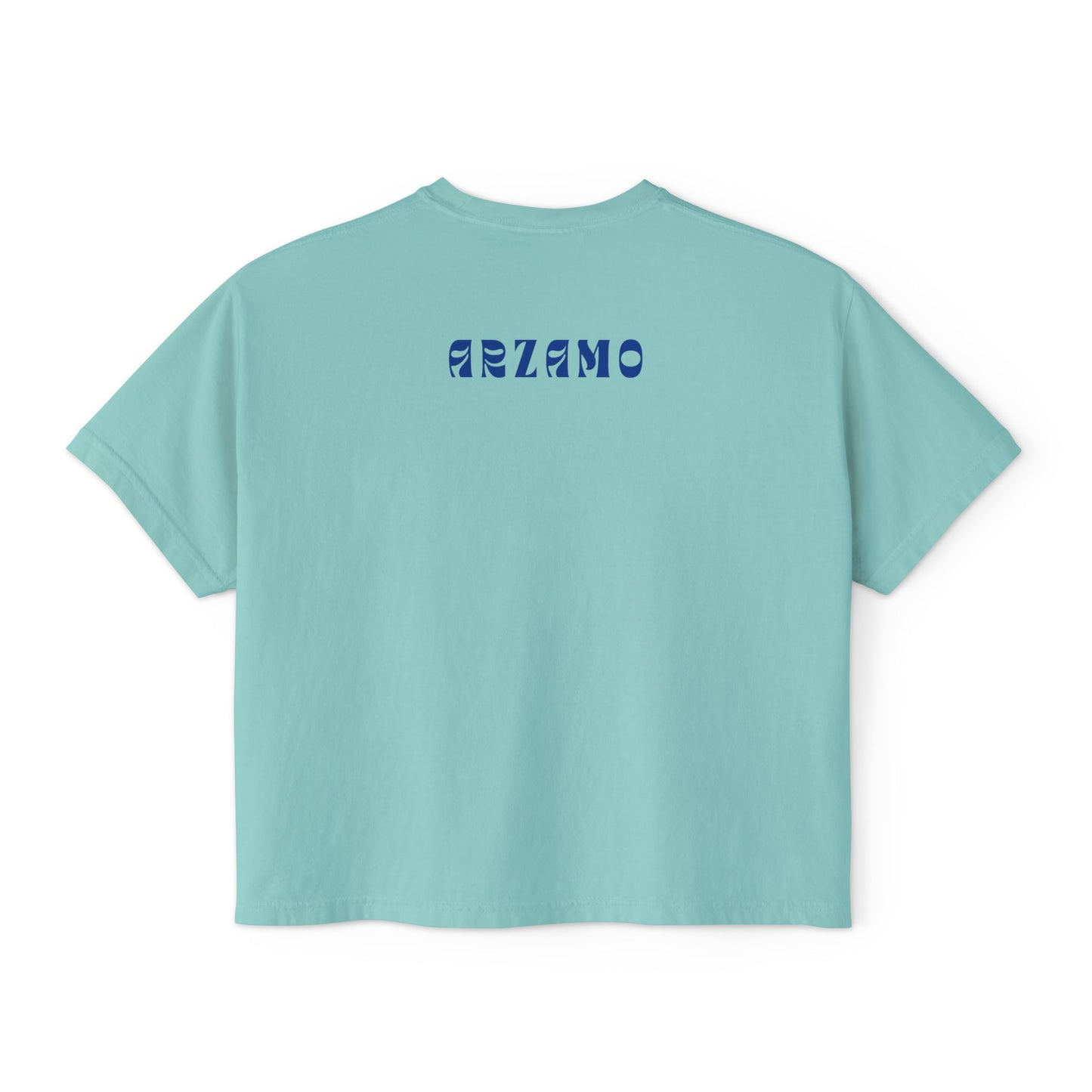 Women’s Boxy Tee - Growth Theme | Casual Summer T-Shirt for Empowerment & Inspiration - ArZaMo