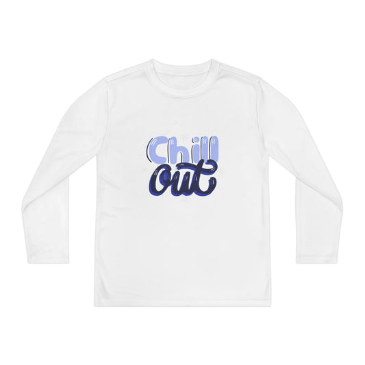 Youth Long Sleeve "Chill Out" Tee - Relaxed Style for Every Season - ArZaMo