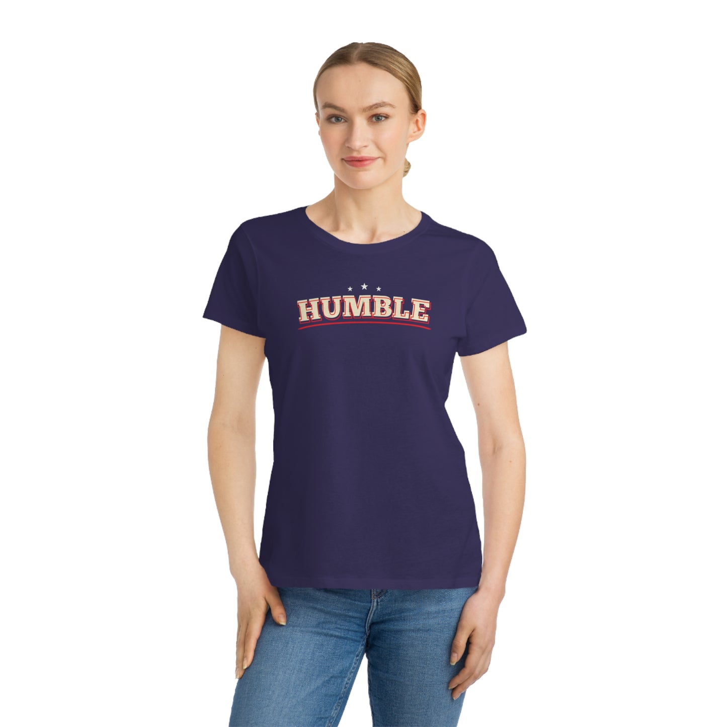 Humble Organic Women's Classic T-Shirt - Eco-Friendly Fashion for Empowerment & Casual Wear